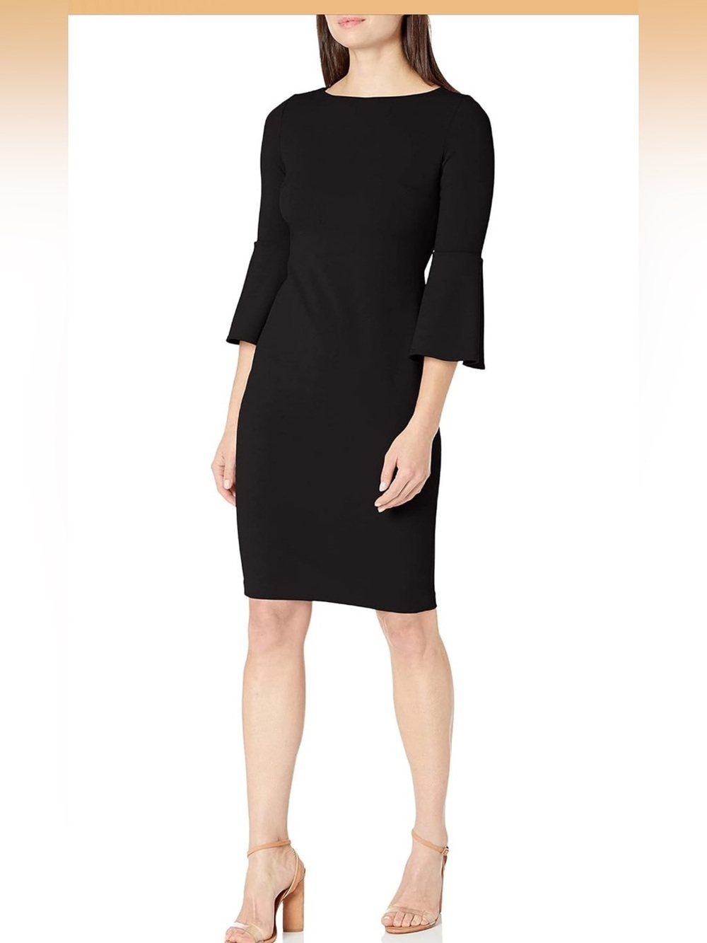 Calvin Klein Peplum Sheath Dress 8. 2033/DC-5